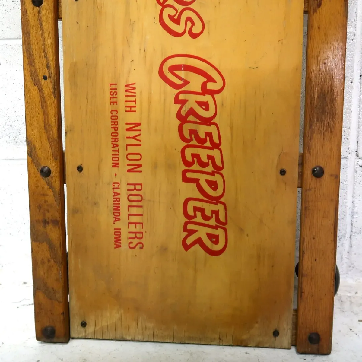 Lisle ビンテージ クリーパー 寝板