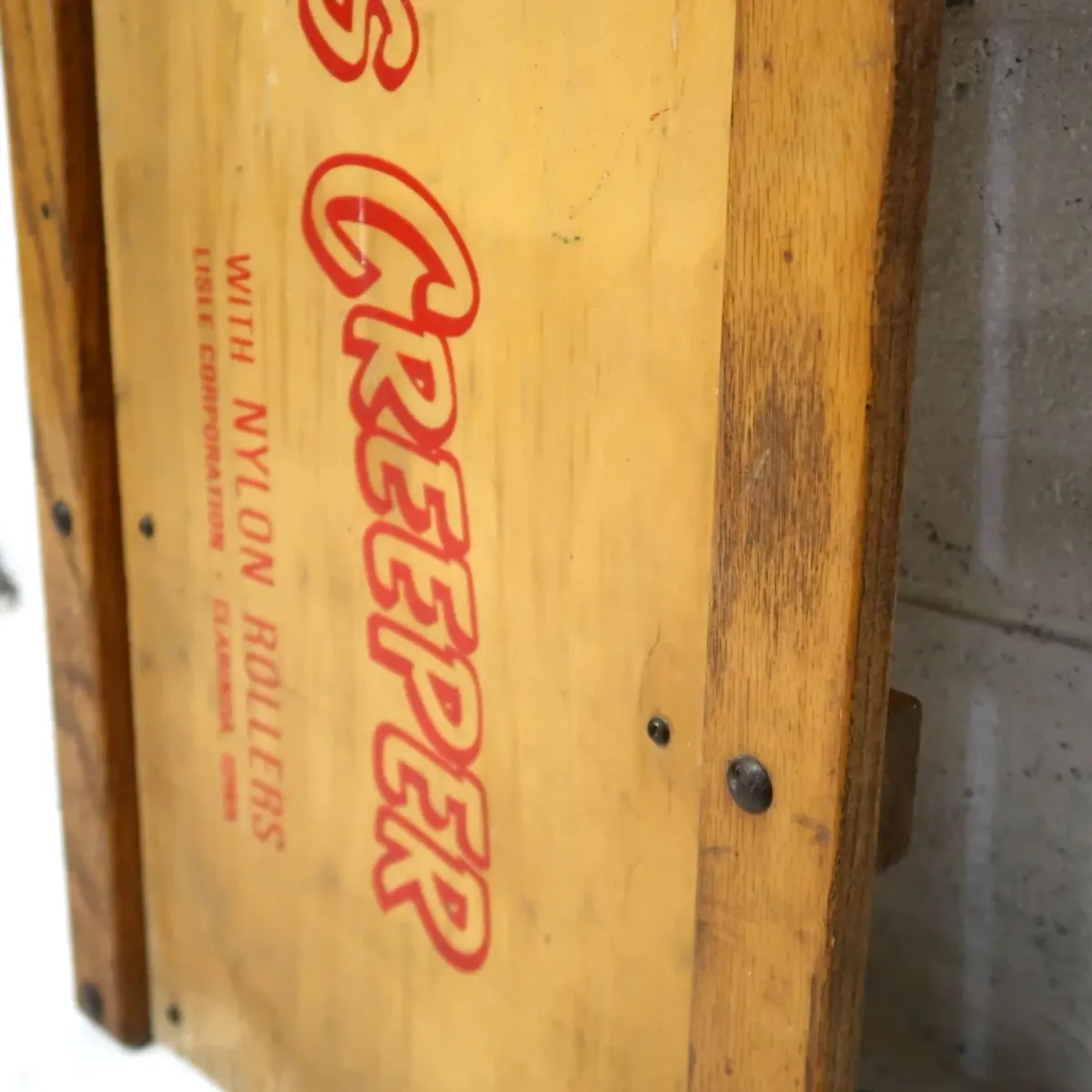 Lisle ビンテージ クリーパー 寝板