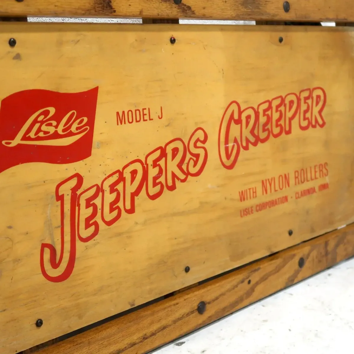 Lisle ビンテージ クリーパー 寝板
