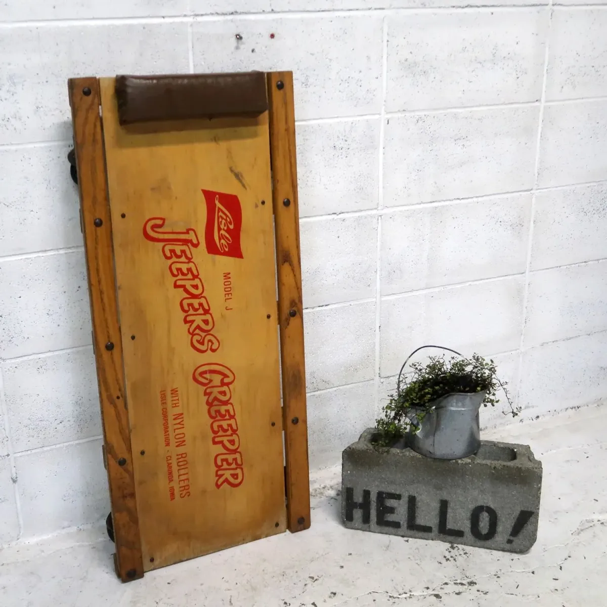 Lisle ビンテージ クリーパー 寝板