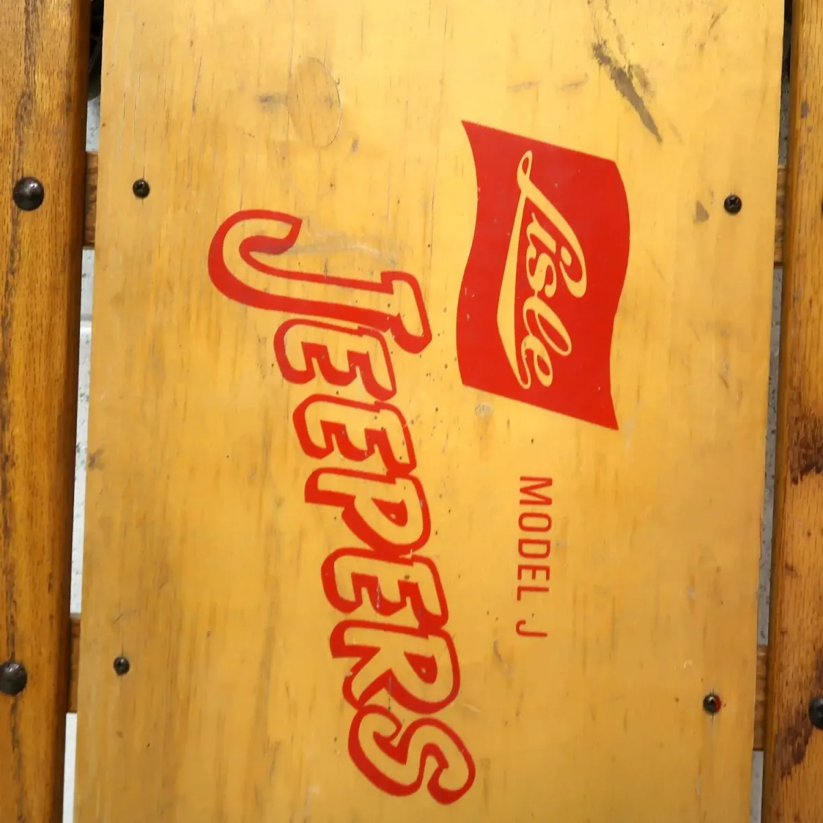 Lisle ビンテージ クリーパー 寝板