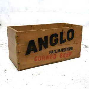 ANGLO ビンテージ ウッドボックス