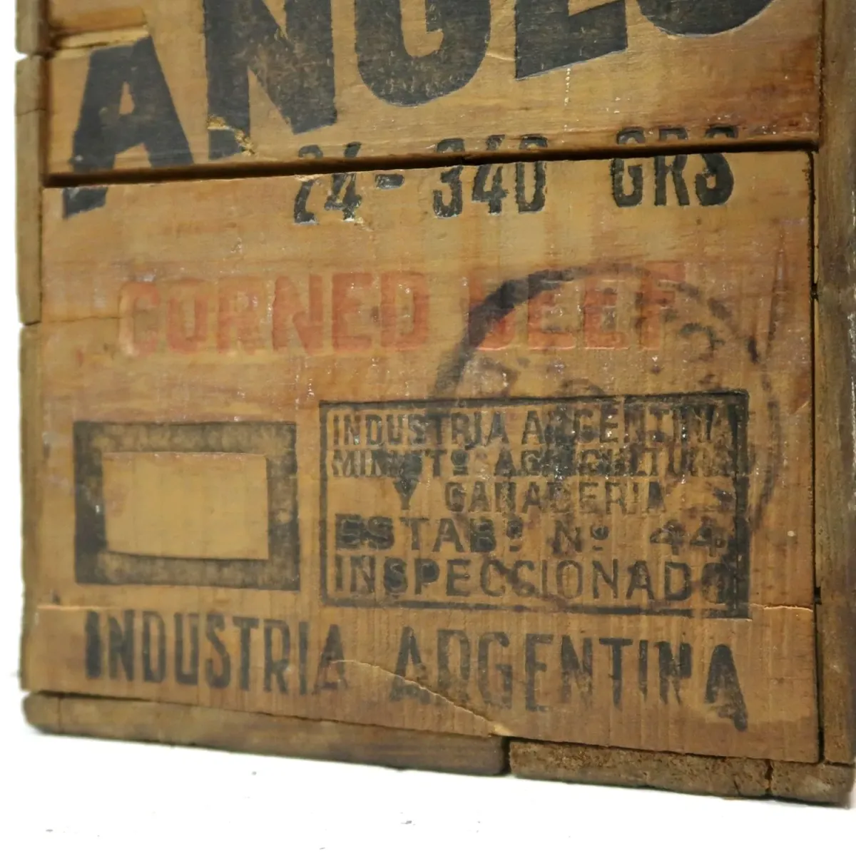 ANGLO ビンテージ ウッドボックス