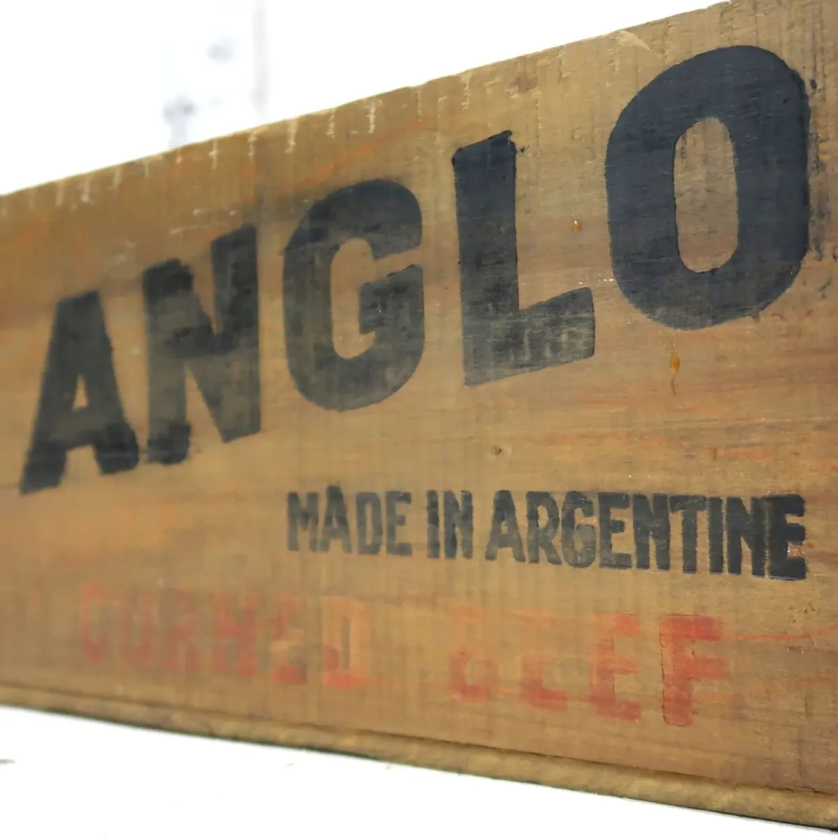 ANGLO ビンテージ ウッドボックス