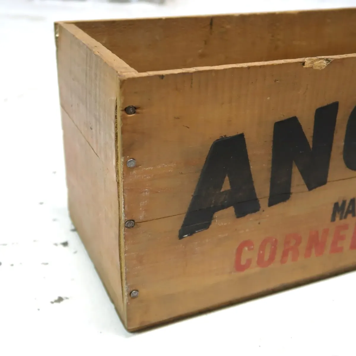 ANGLO ビンテージ ウッドボックス