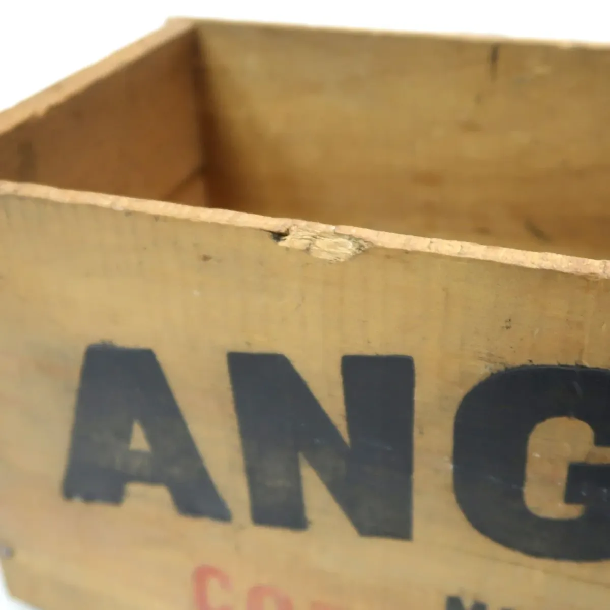 ANGLO ビンテージ ウッドボックス