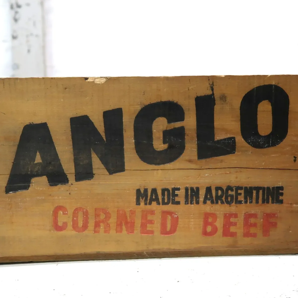 ANGLO ビンテージ ウッドボックス