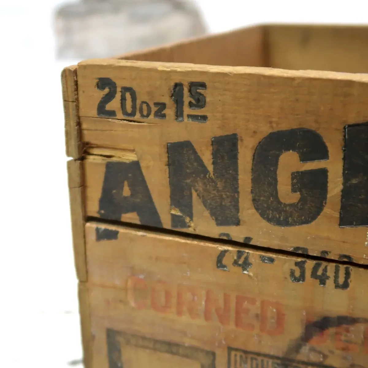 ANGLO ビンテージ ウッドボックス