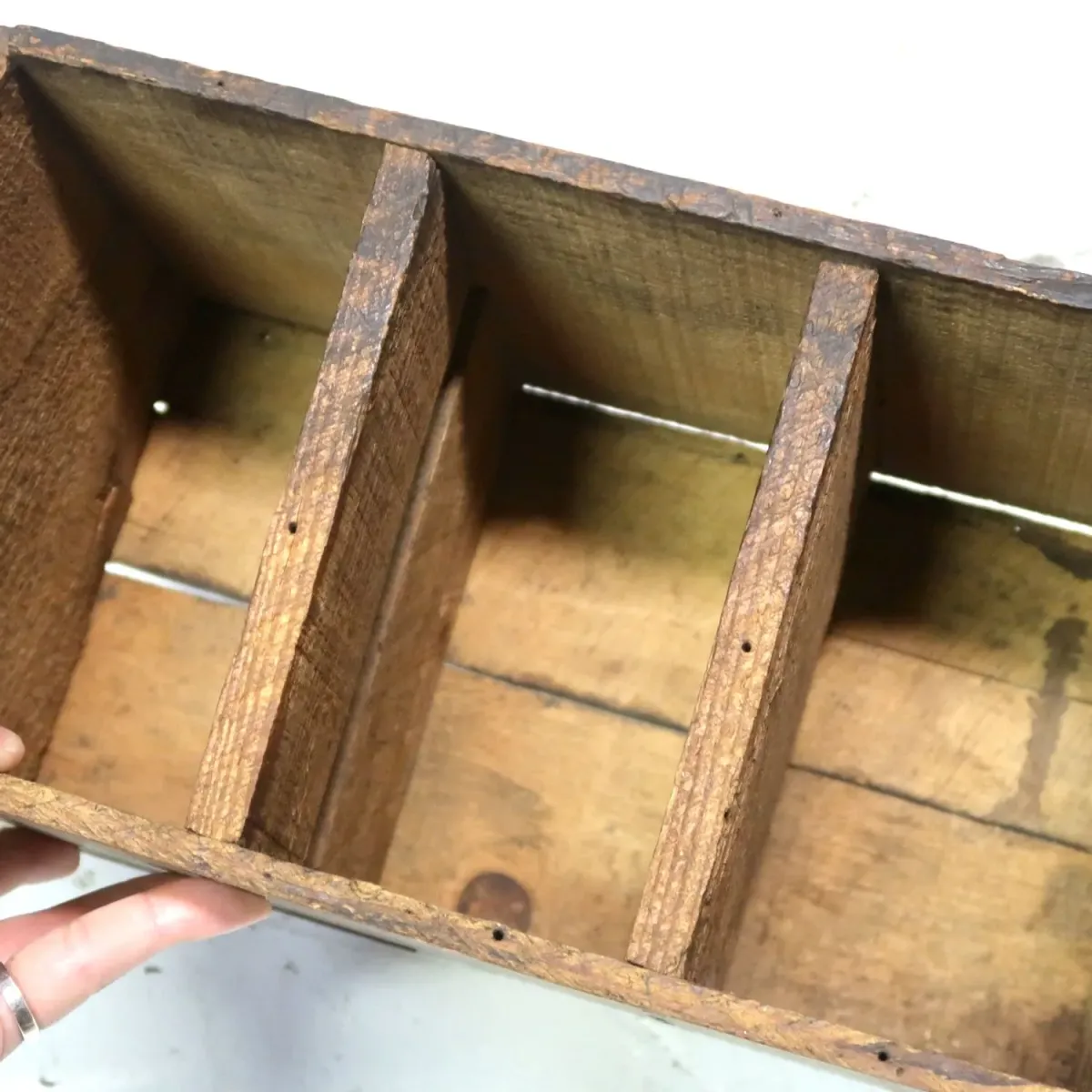 BLACK CAT ビンテージ ウッドボックス