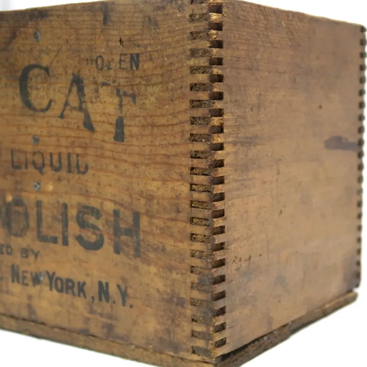 BLACK CAT ビンテージ ウッドボックス