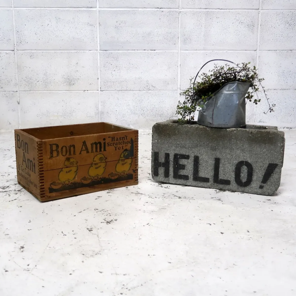 Bon Ami ビンテージ ウッドボックス