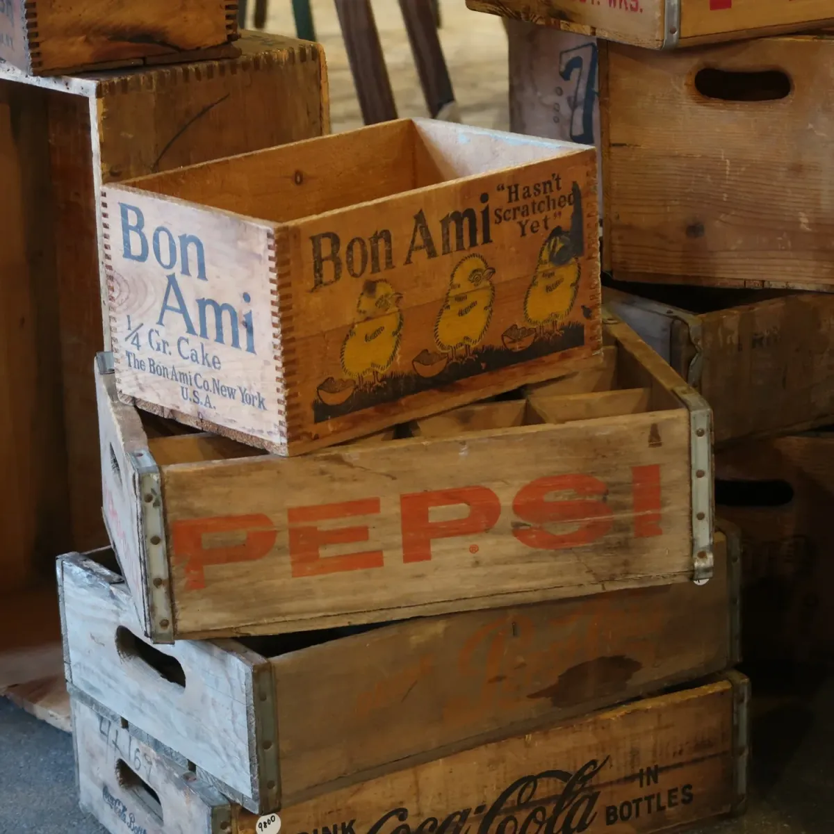 Bon Ami ビンテージ ウッドボックス