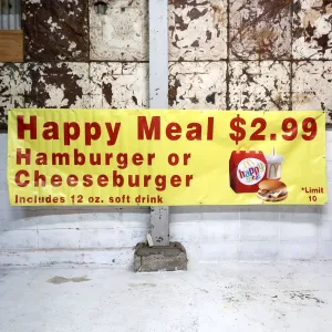 マクドナルド バナーフラッグ