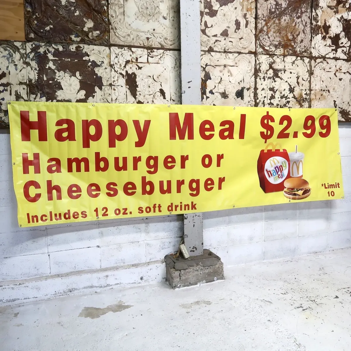 マクドナルド バナーフラッグ