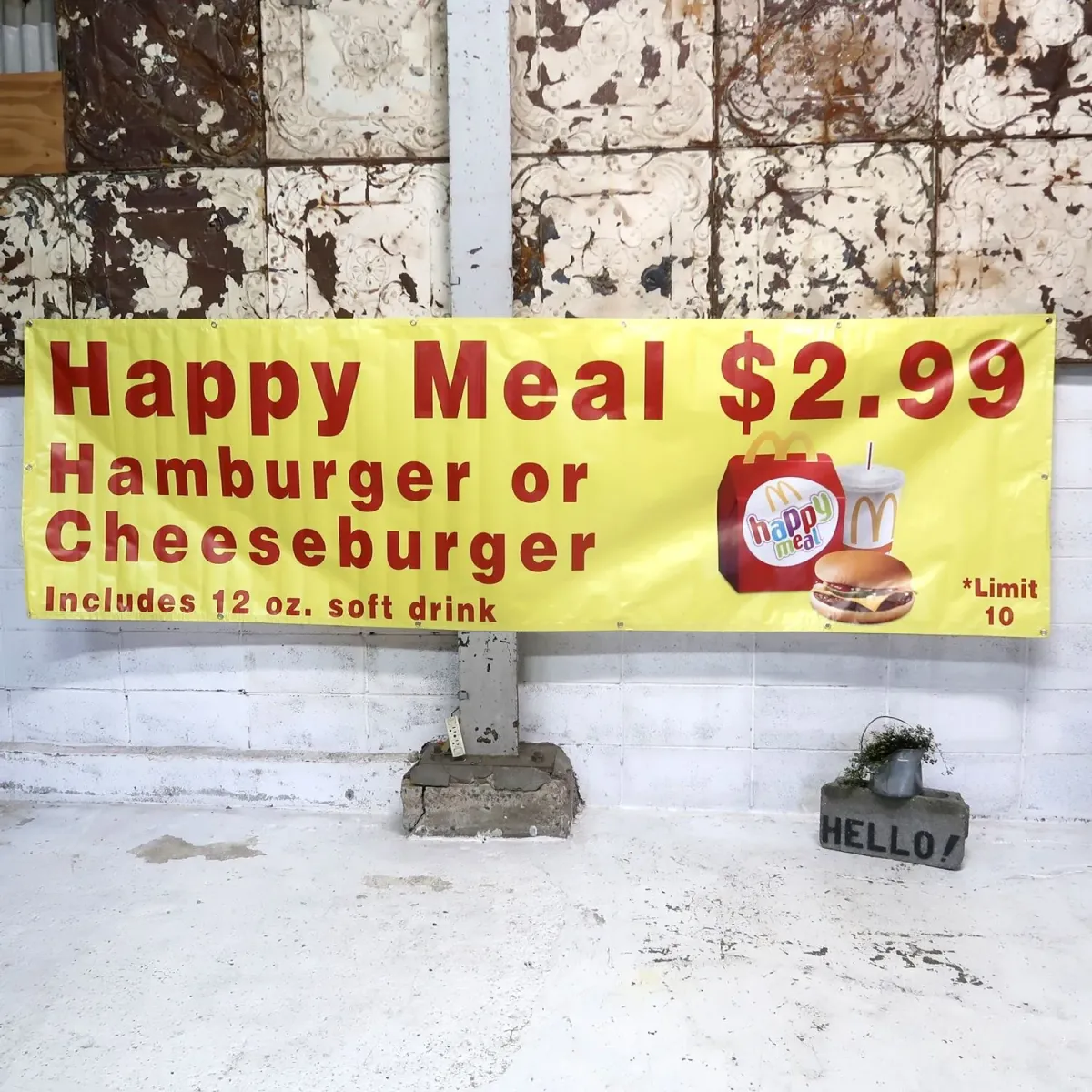 マクドナルド バナーフラッグ