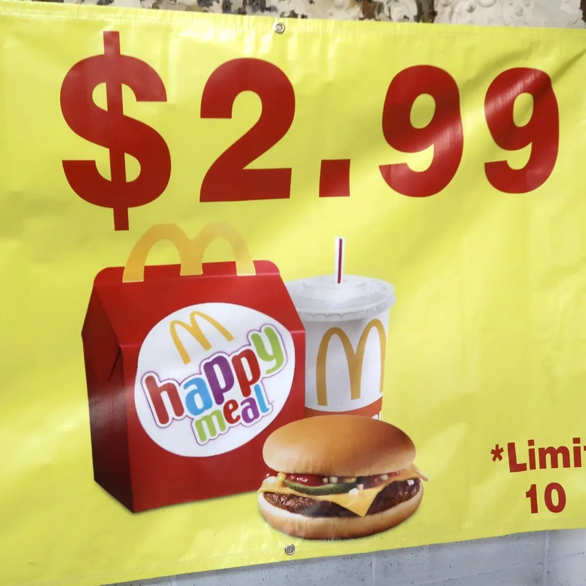 マクドナルド バナーフラッグ