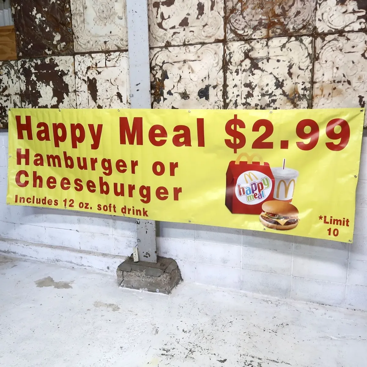 マクドナルド バナーフラッグ