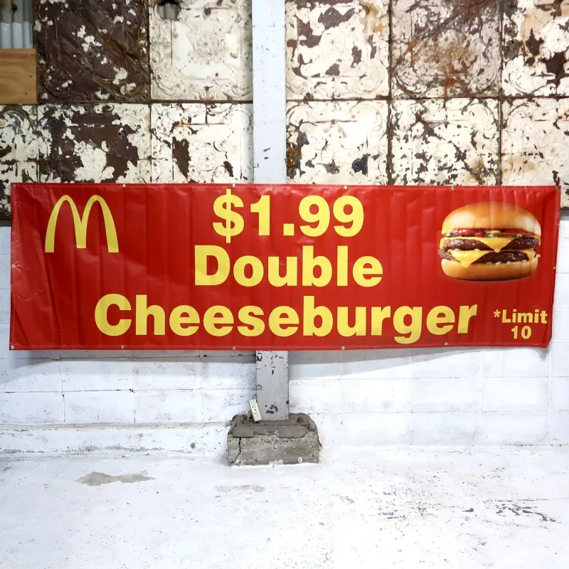 マクドナルド バナーフラッグ