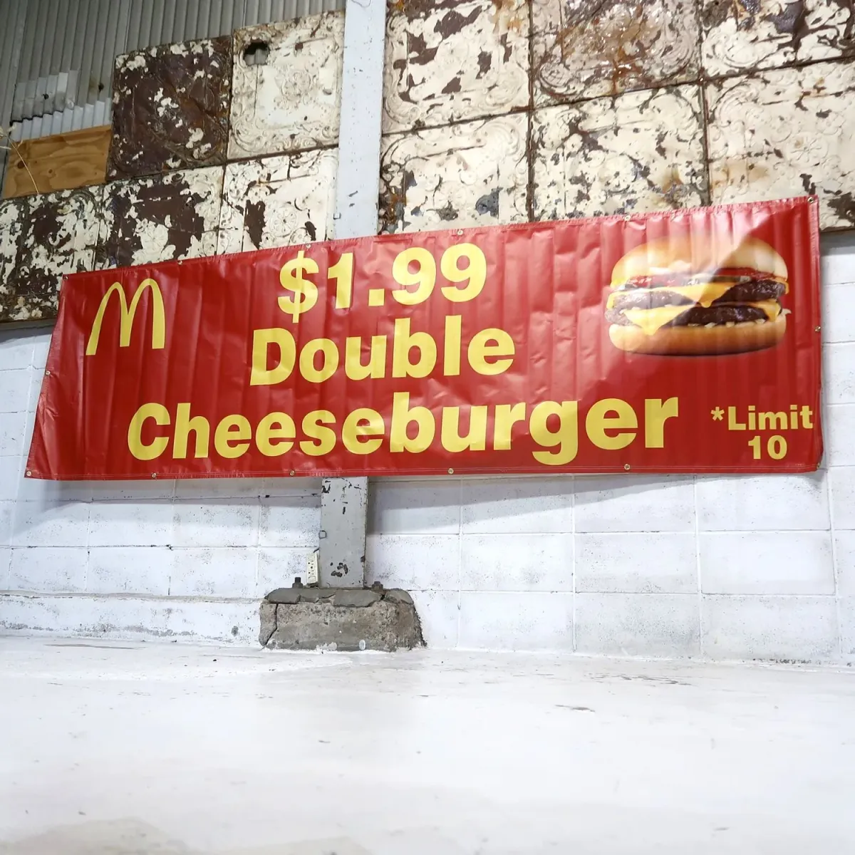 マクドナルド バナーフラッグ