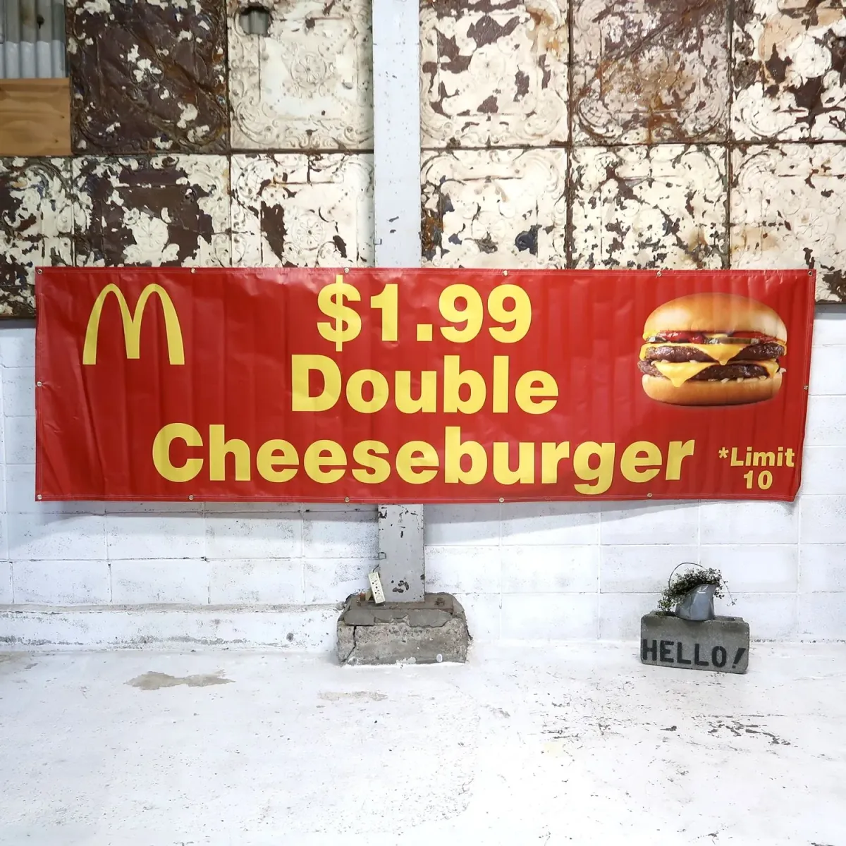 マクドナルド バナーフラッグ