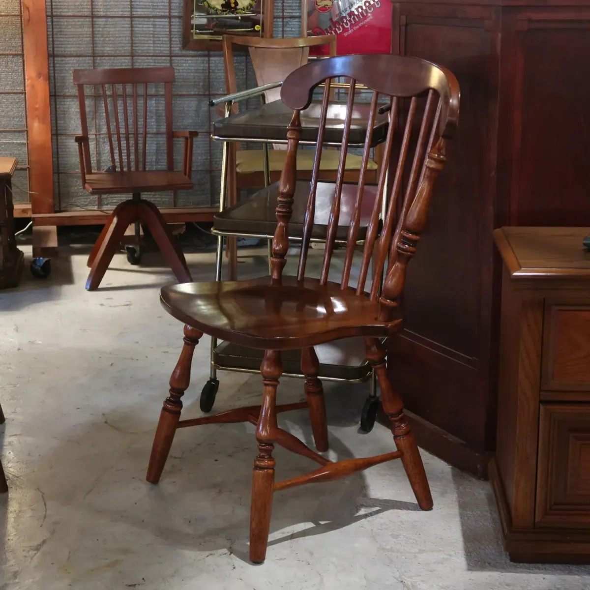 アンティーク ウッド ウィンザーチェア