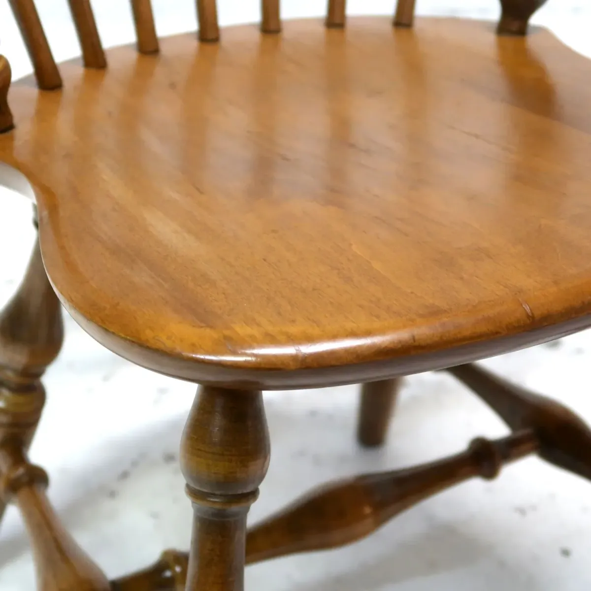 Ethan Allen アンティーク ウッド キャプテンチェア