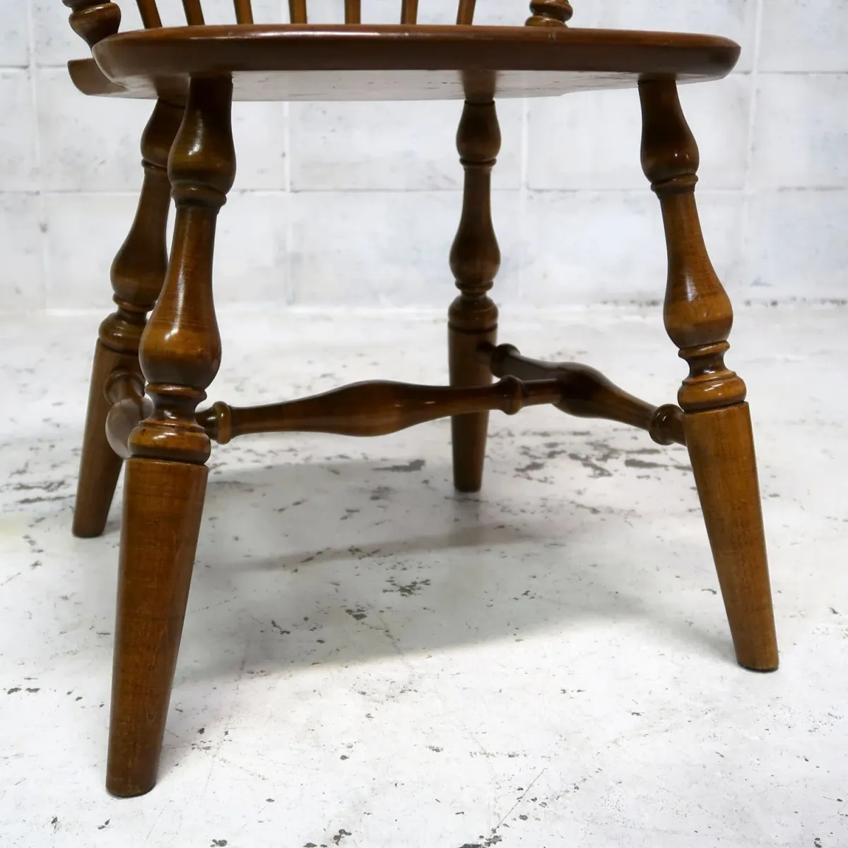 Ethan Allen アンティーク ウッド キャプテンチェア