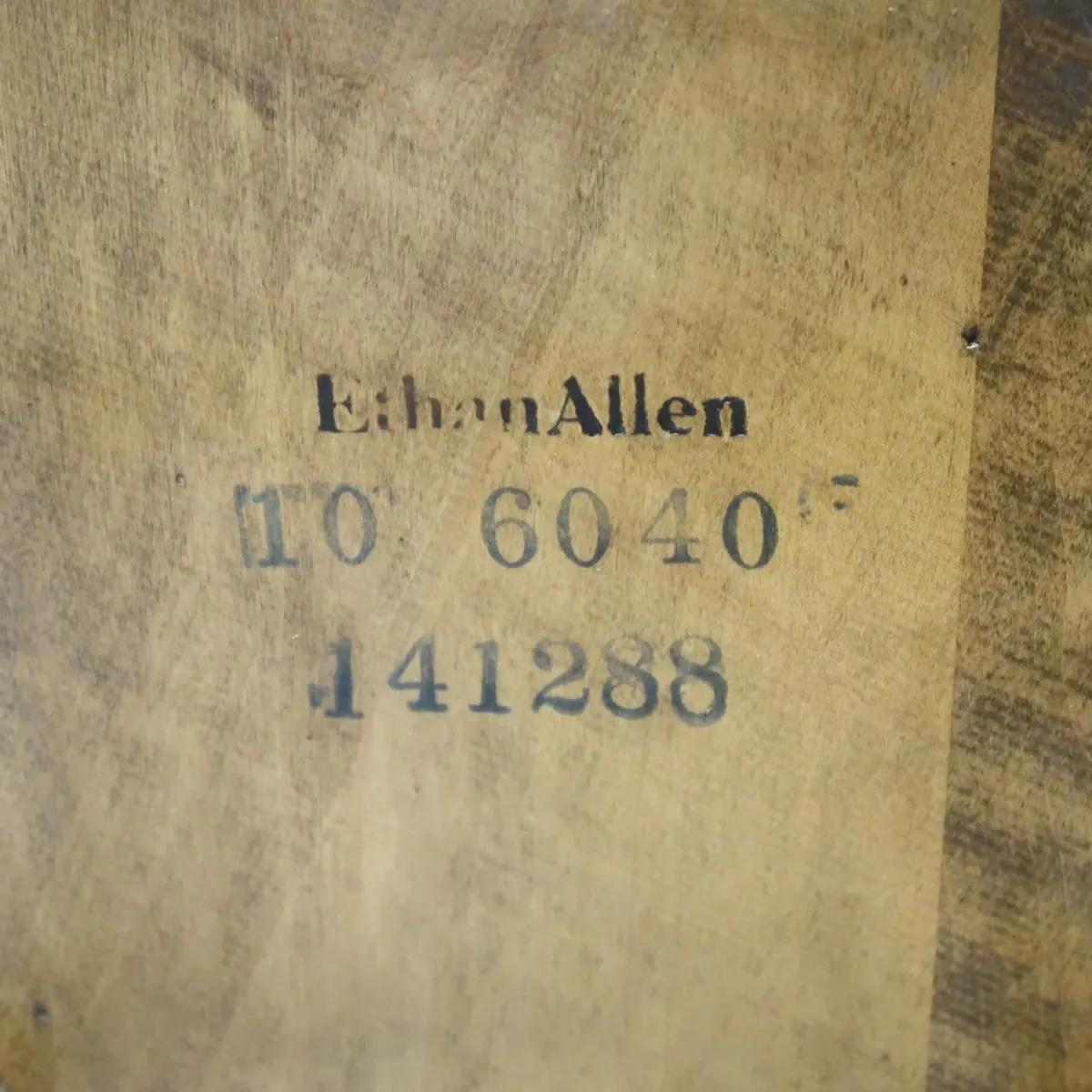 Ethan Allen アンティーク ウッド キャプテンチェア