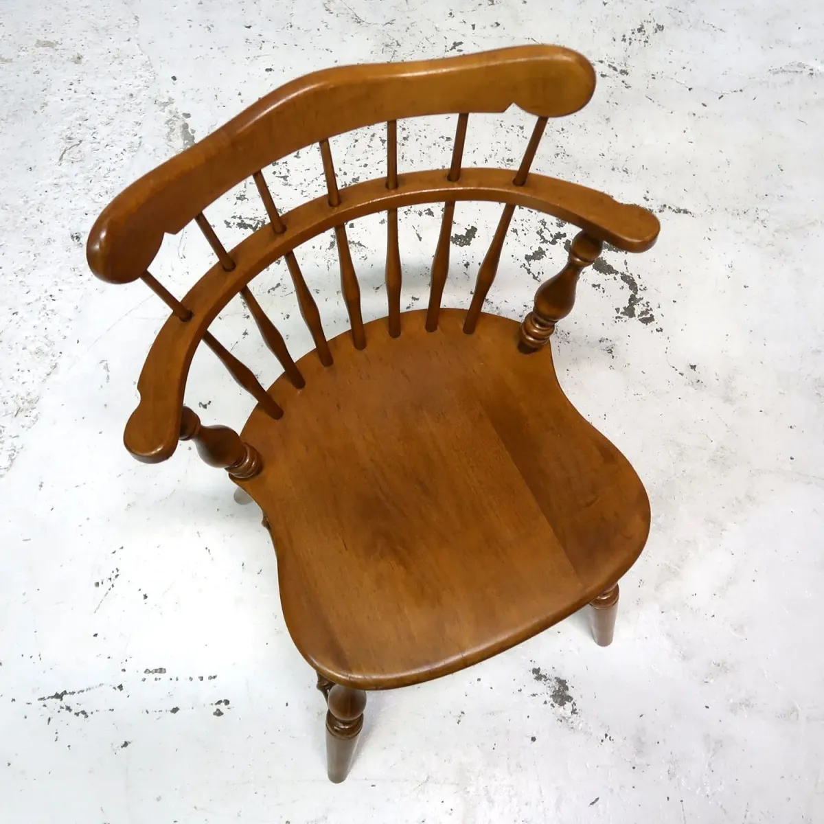 Ethan Allen アンティーク ウッド キャプテンチェア