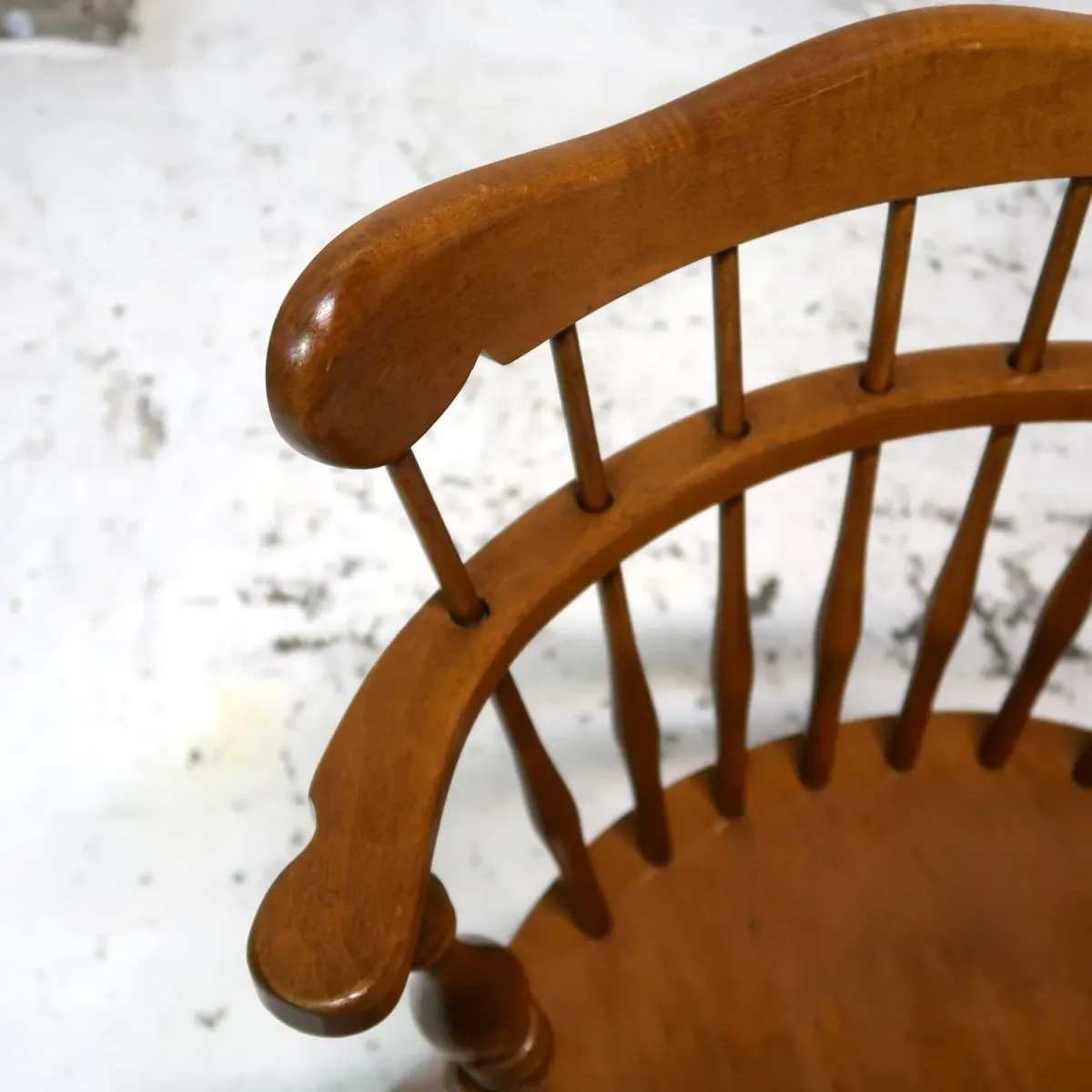 Ethan Allen アンティーク ウッド キャプテンチェア