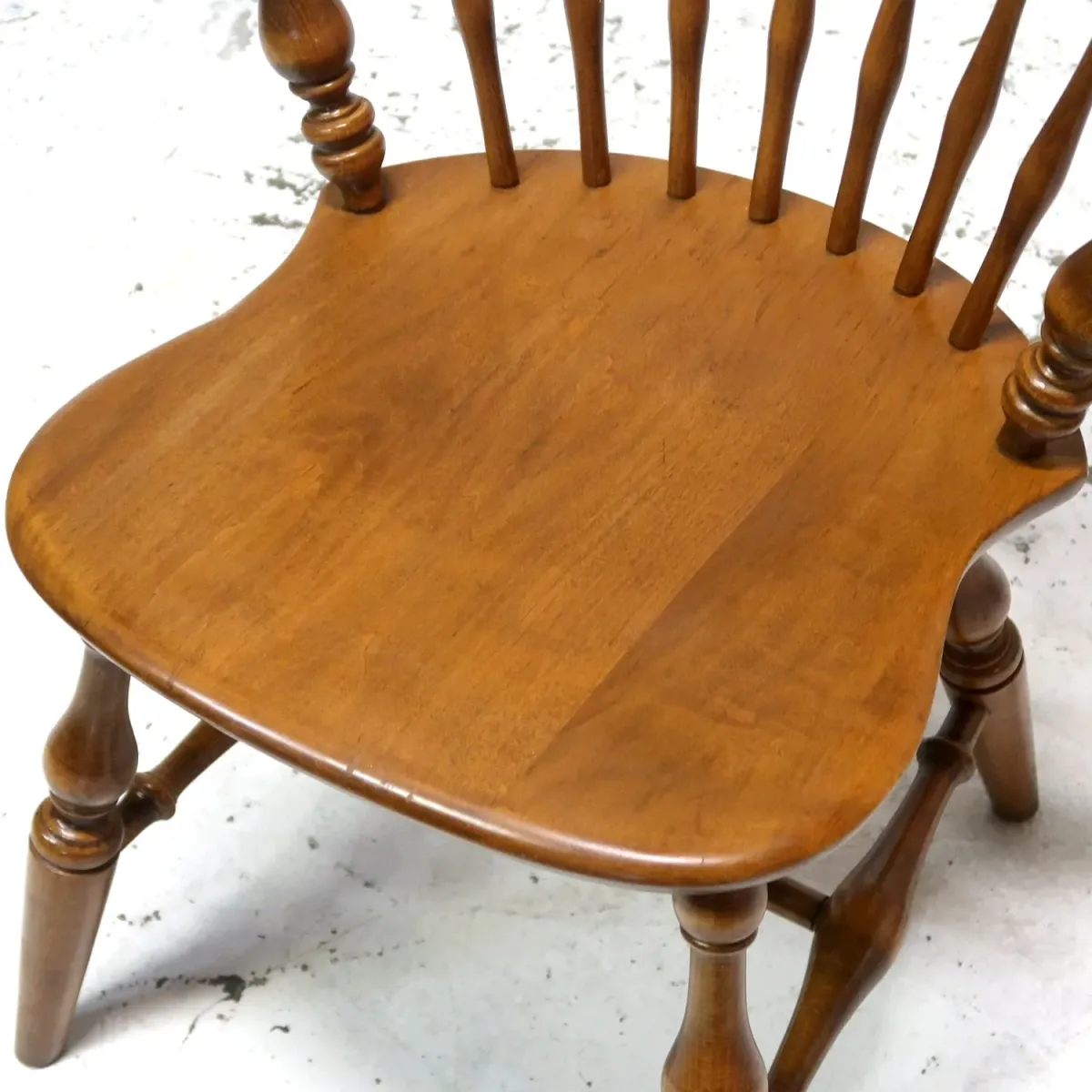 Ethan Allen アンティーク ウッド キャプテンチェア