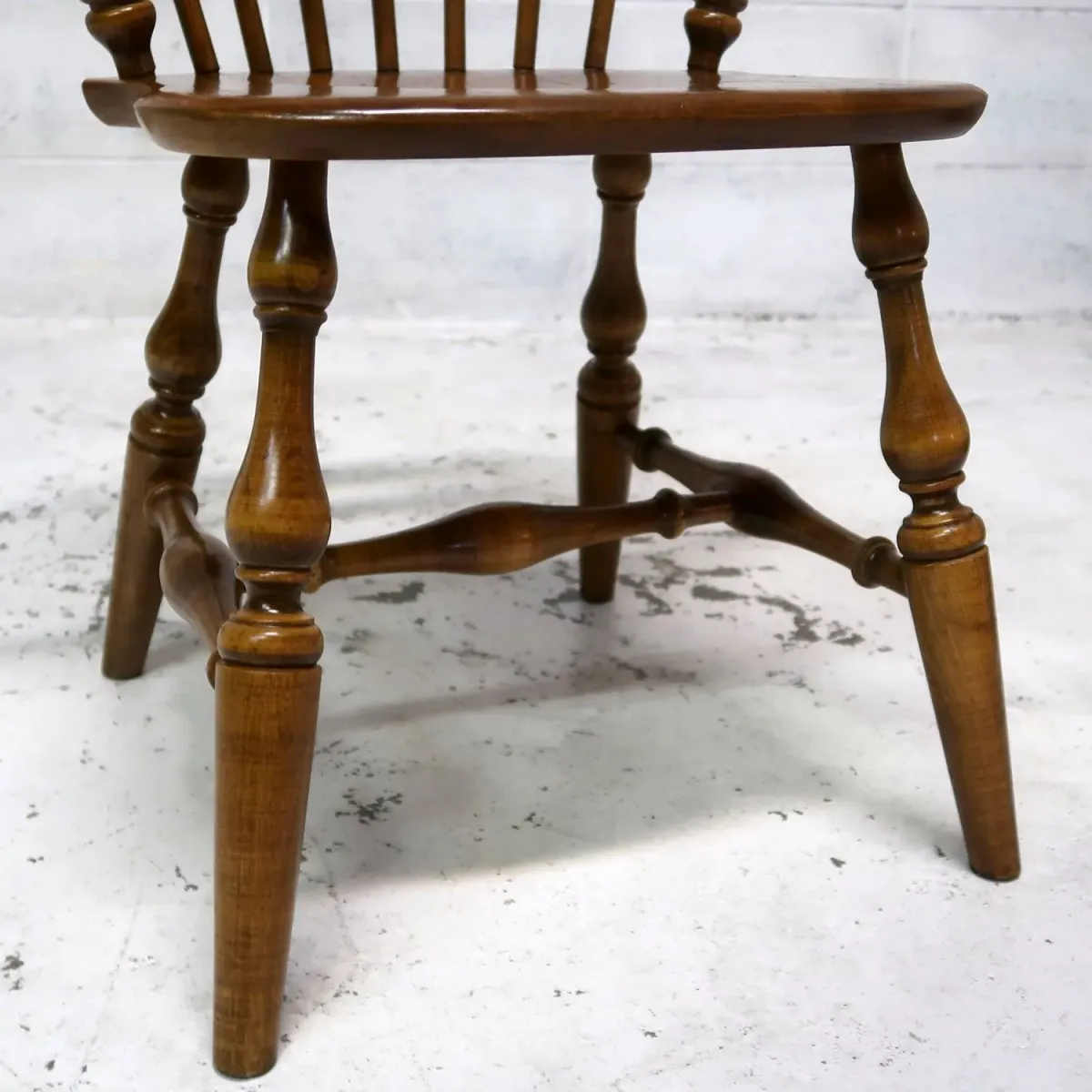 Ethan Allen アンティーク ウッド キャプテンチェア