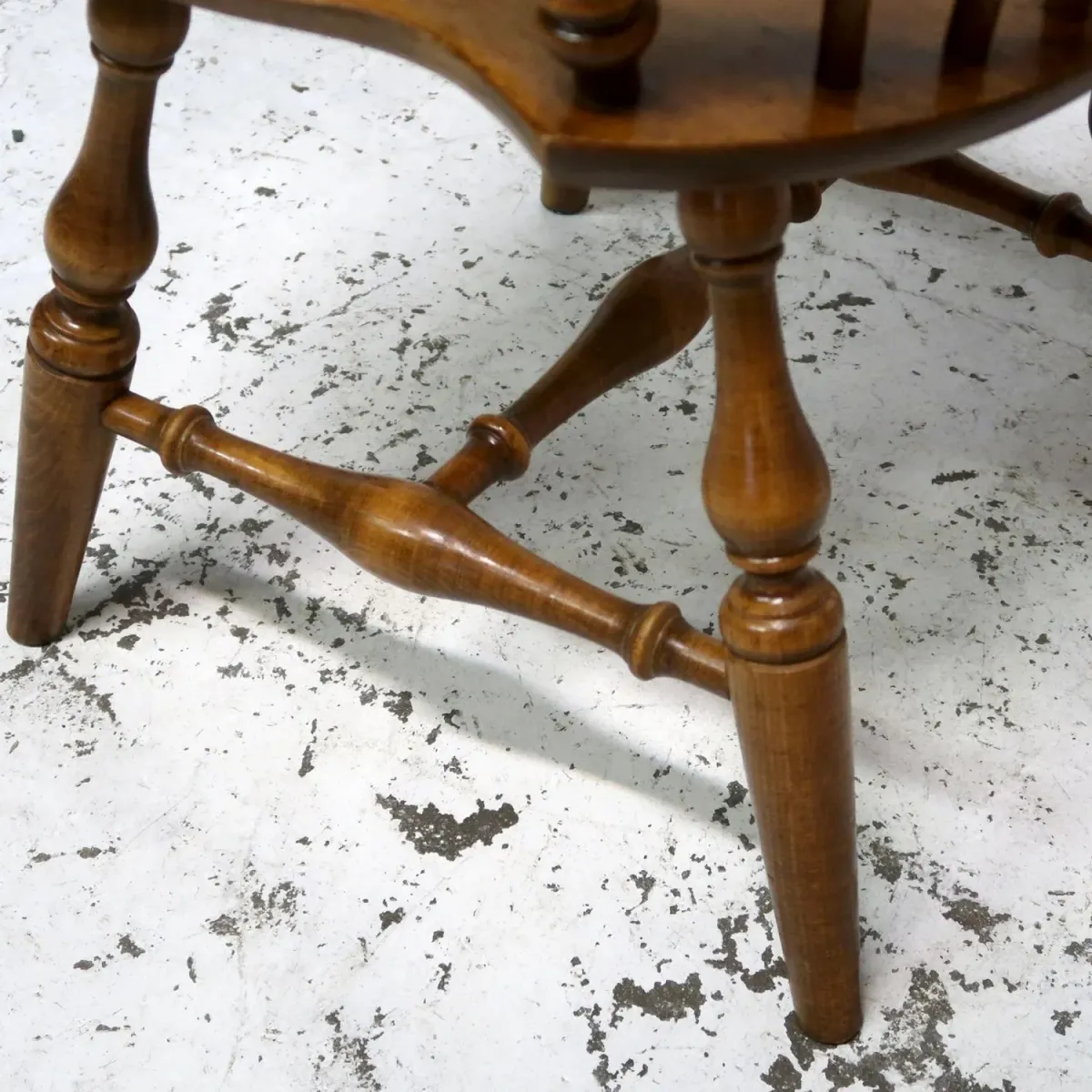 Ethan Allen アンティーク ウッド キャプテンチェア