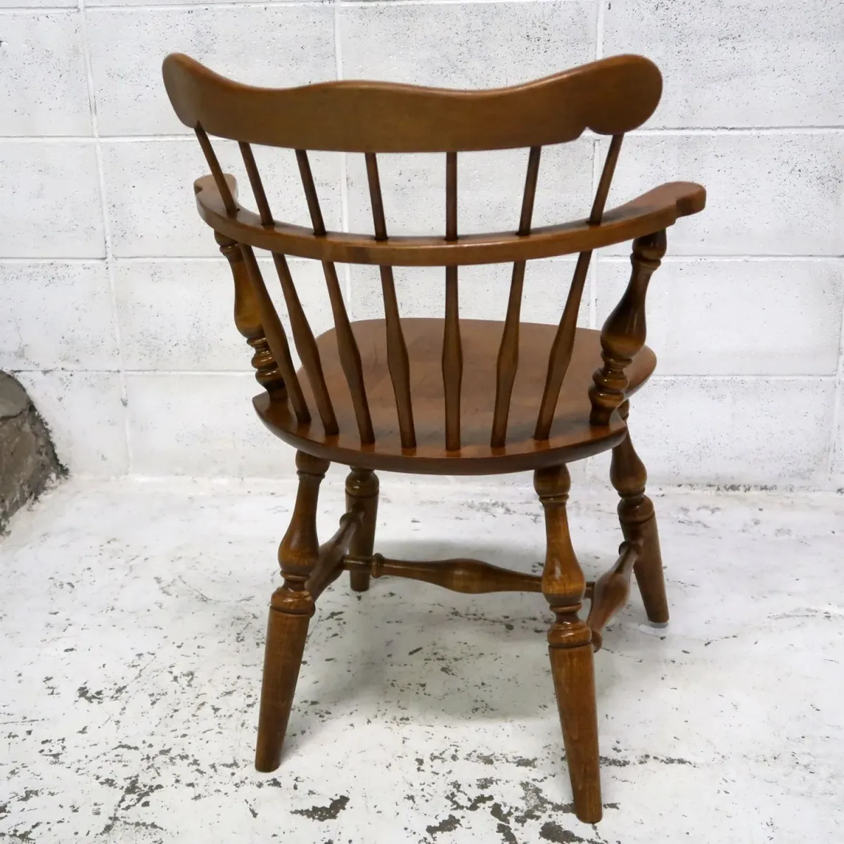 Ethan Allen アンティーク ウッド キャプテンチェア