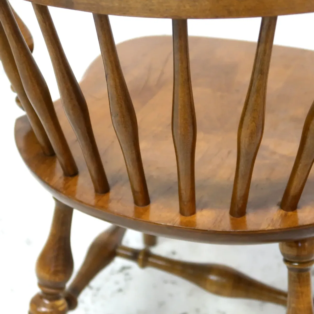 Ethan Allen アンティーク ウッド キャプテンチェア