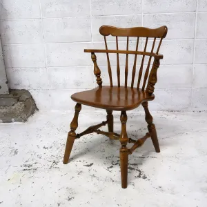 Ethan Allen アンティーク ウッド キャプテンチェア