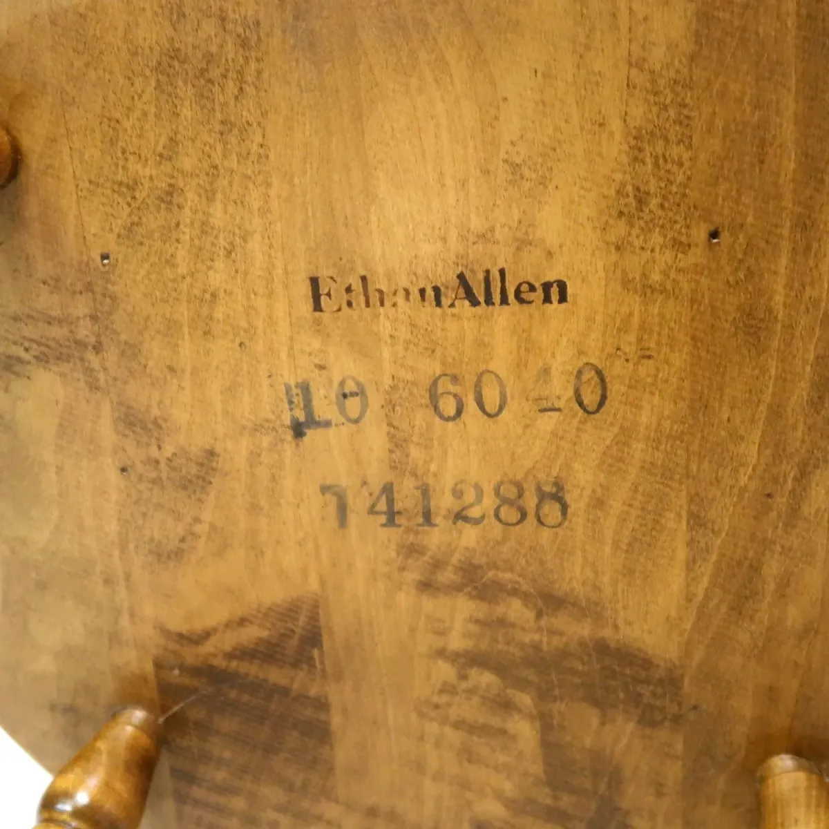 Ethan Allen アンティーク ウッド キャプテンチェア