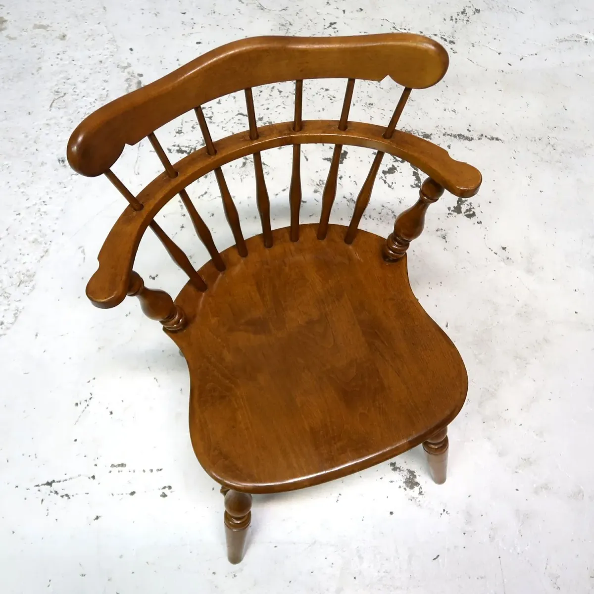 Ethan Allen アンティーク ウッド キャプテンチェア