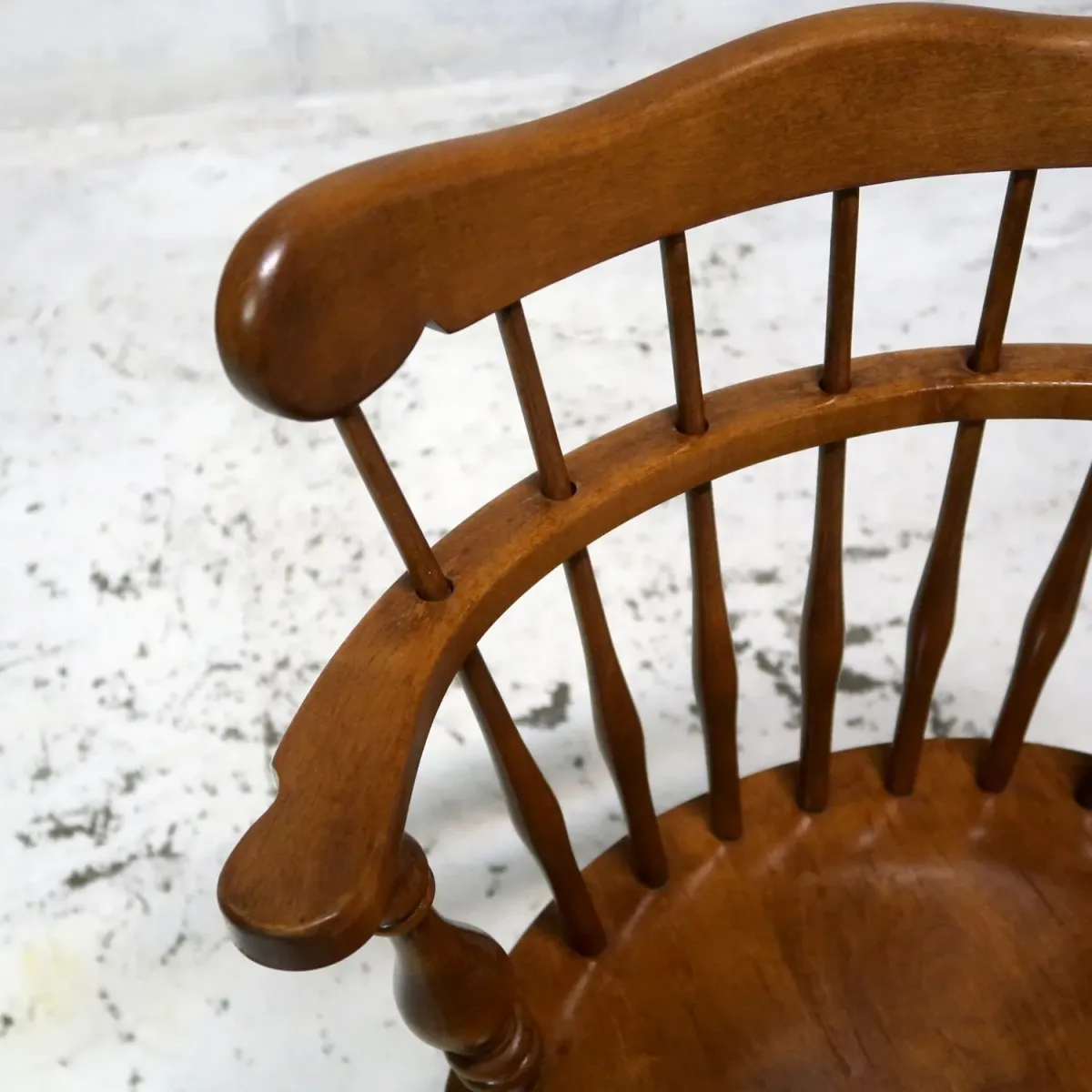 Ethan Allen アンティーク ウッド キャプテンチェア