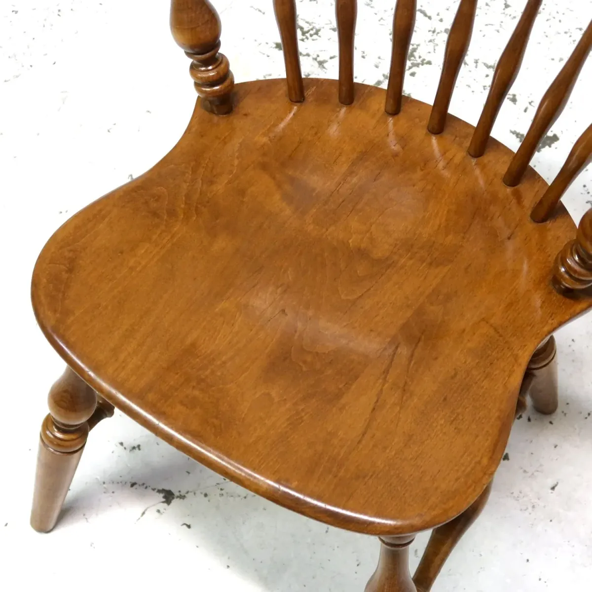 Ethan Allen アンティーク ウッド キャプテンチェア