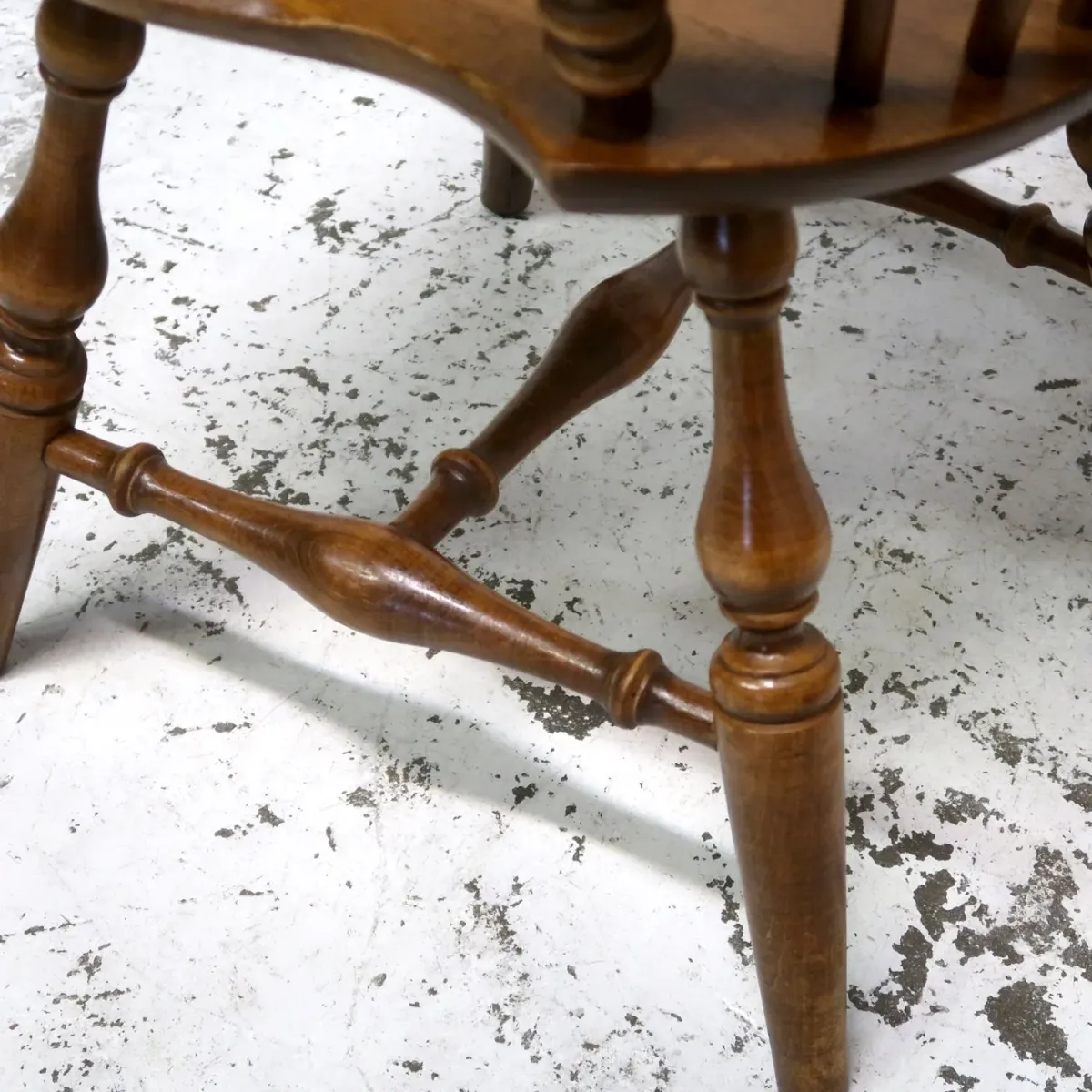 Ethan Allen アンティーク ウッド キャプテンチェア