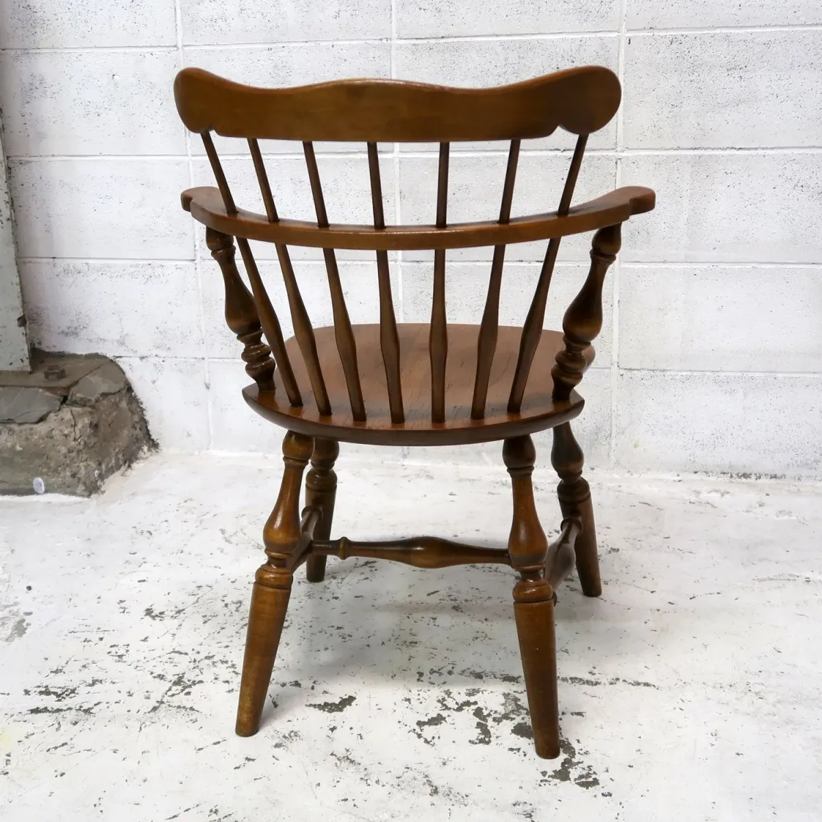 Ethan Allen アンティーク ウッド キャプテンチェア