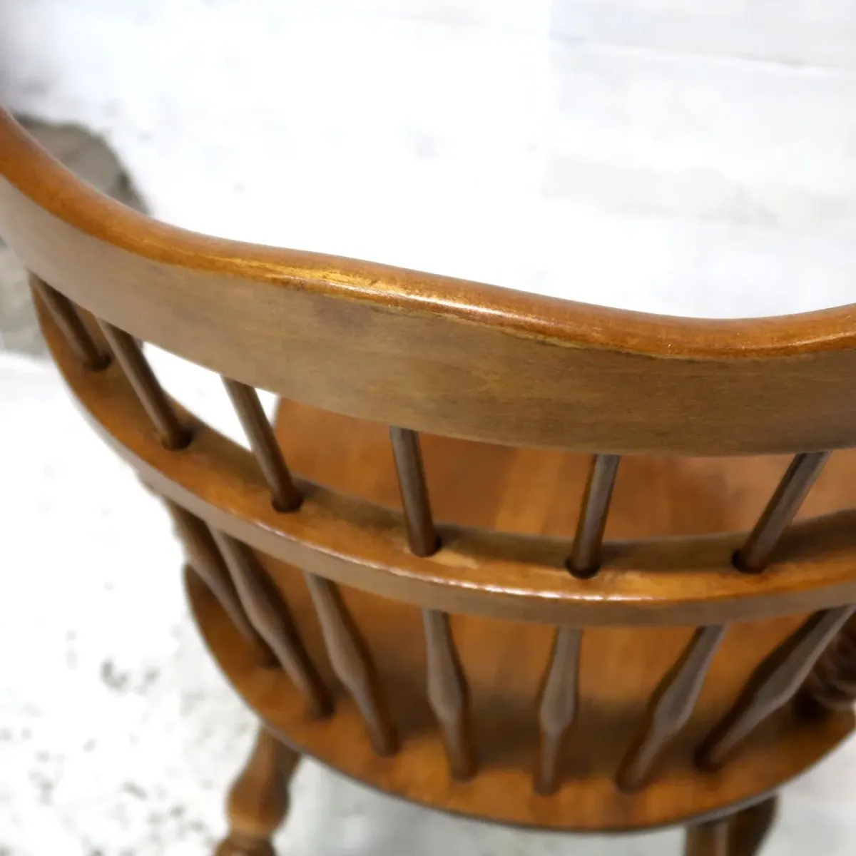 Ethan Allen アンティーク ウッド キャプテンチェア