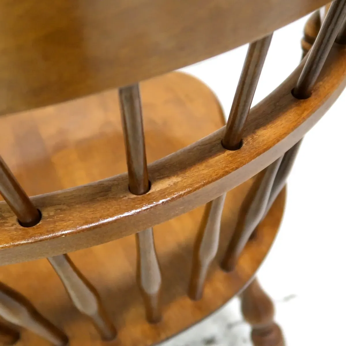 Ethan Allen アンティーク ウッド キャプテンチェア