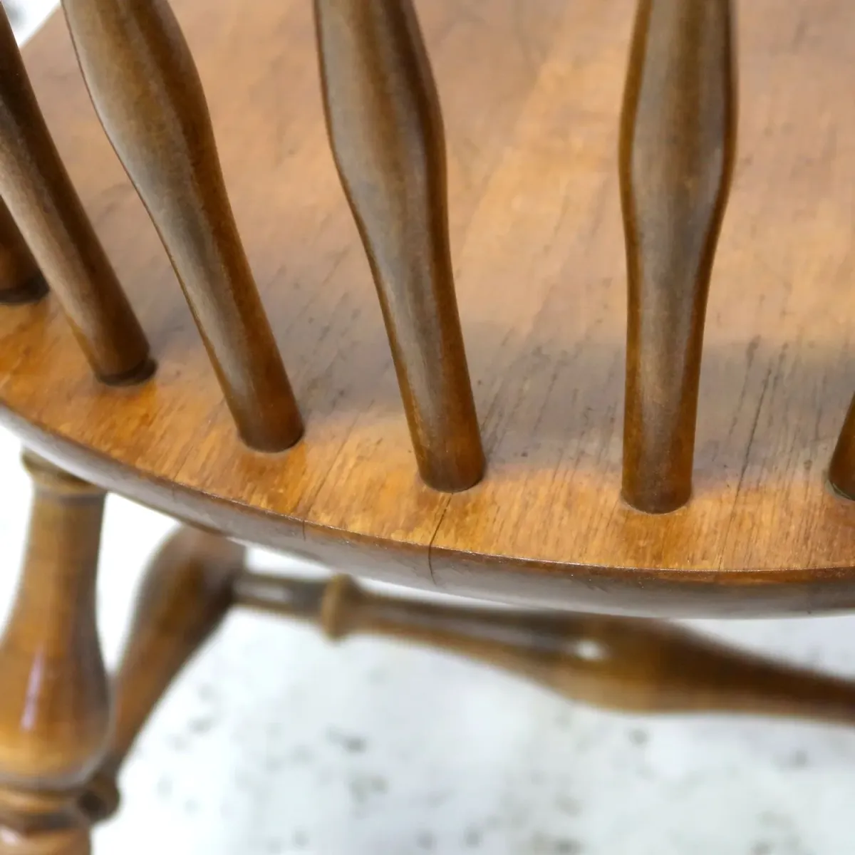 Ethan Allen アンティーク ウッド キャプテンチェア