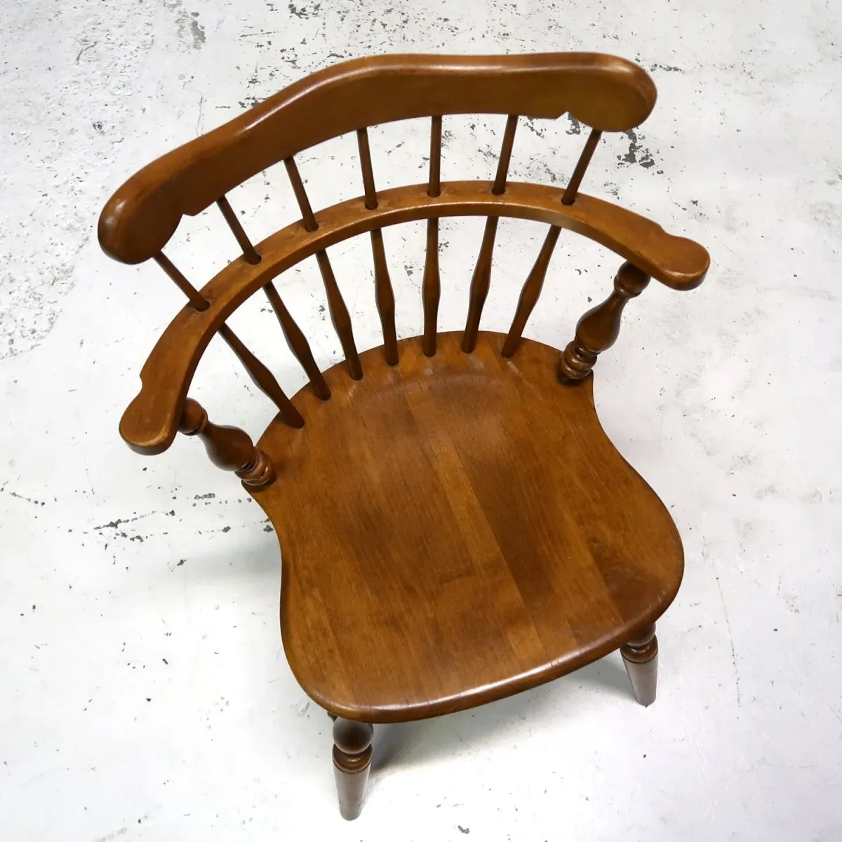 Ethan Allen アンティーク ウッド キャプテンチェア