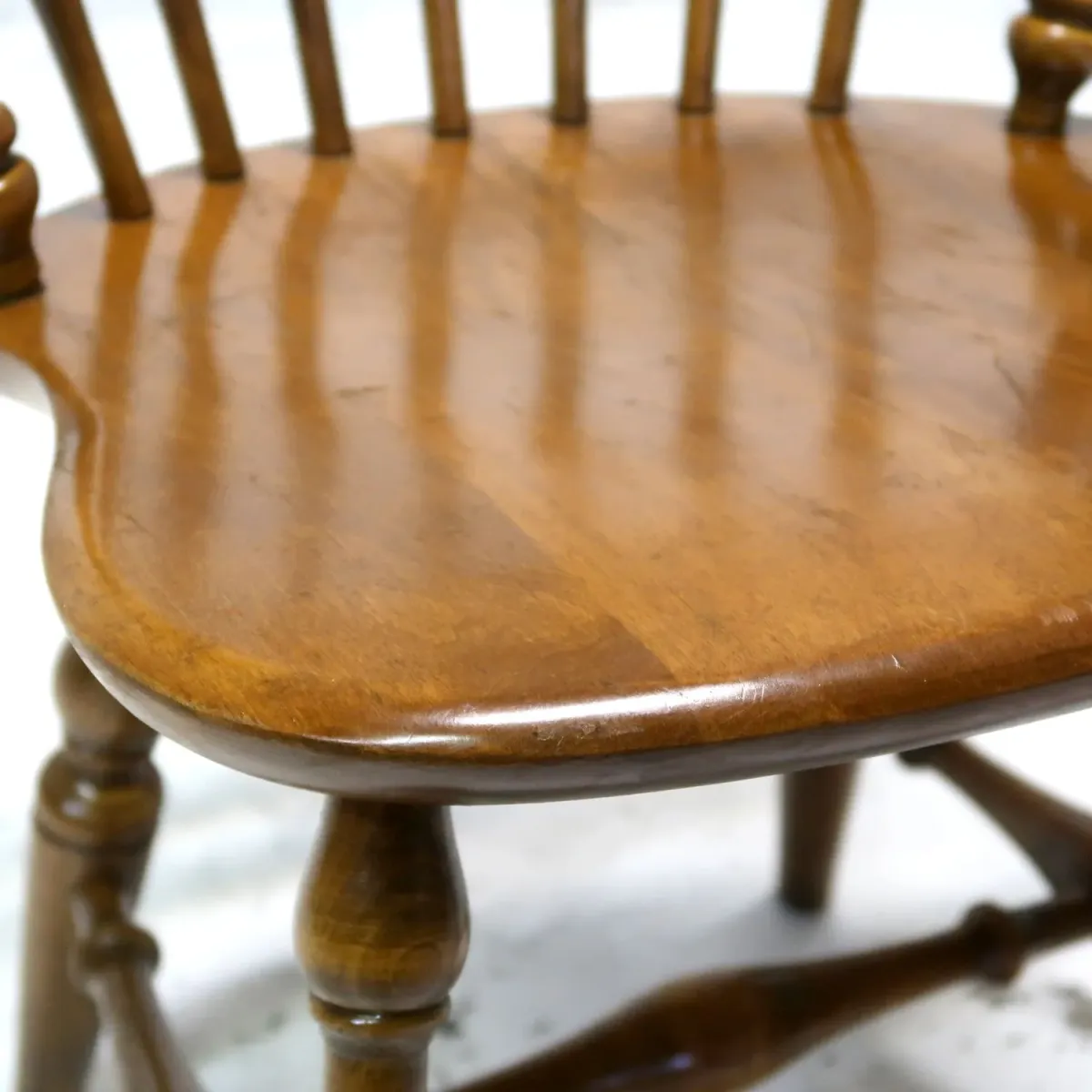 Ethan Allen アンティーク ウッド キャプテンチェア