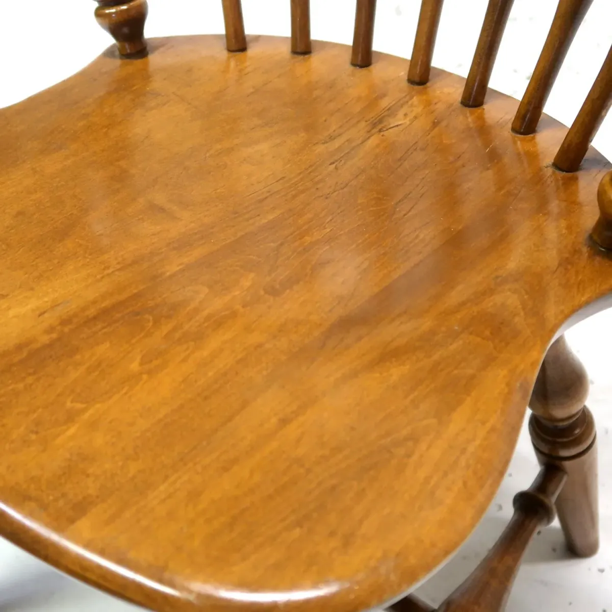 Ethan Allen アンティーク ウッド キャプテンチェア