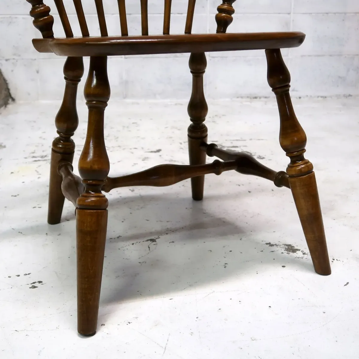 Ethan Allen アンティーク ウッド キャプテンチェア