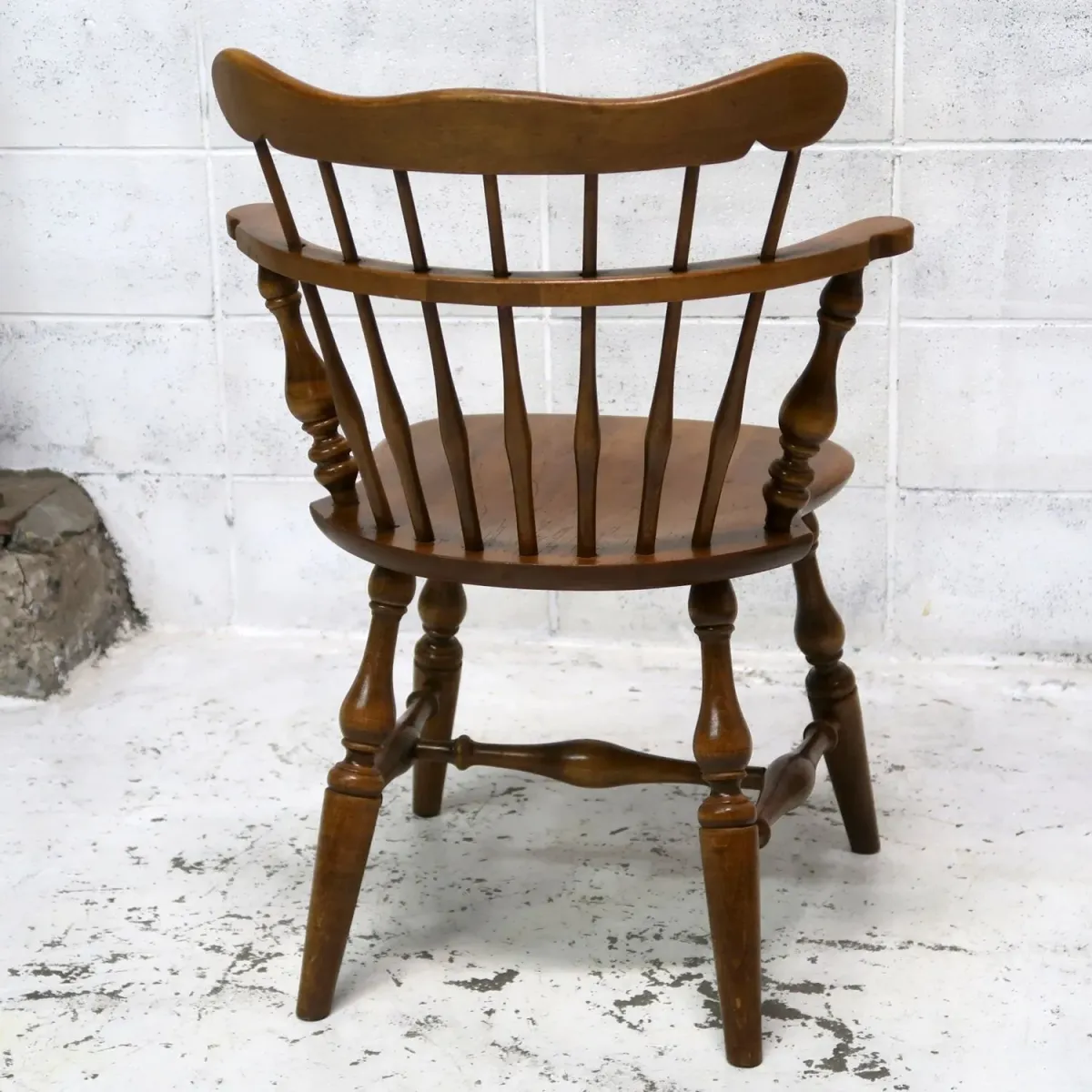 Ethan Allen アンティーク ウッド キャプテンチェア